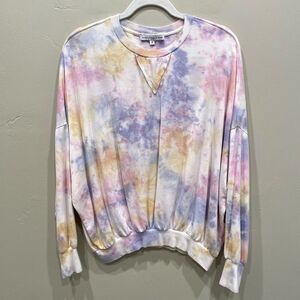 Young Fabulous & Broke Tie Dye Crewneck Sweatshirt - Size: Small